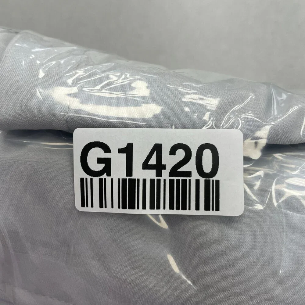 NEW Gerry Softshell Windbreaker Jacket Men's L Gray Full Zip Hooded G1420